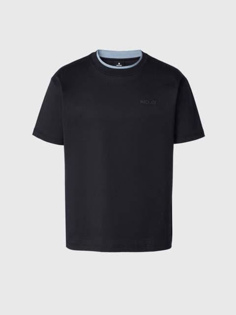 MACKAGE TEE-MNV Double Crewneck Collar T-Shirt