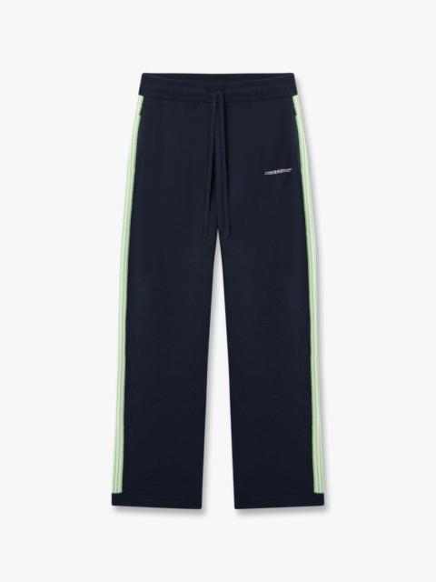 CASABLANCA Navy Merino Track Trousers | Casablanca Paris
