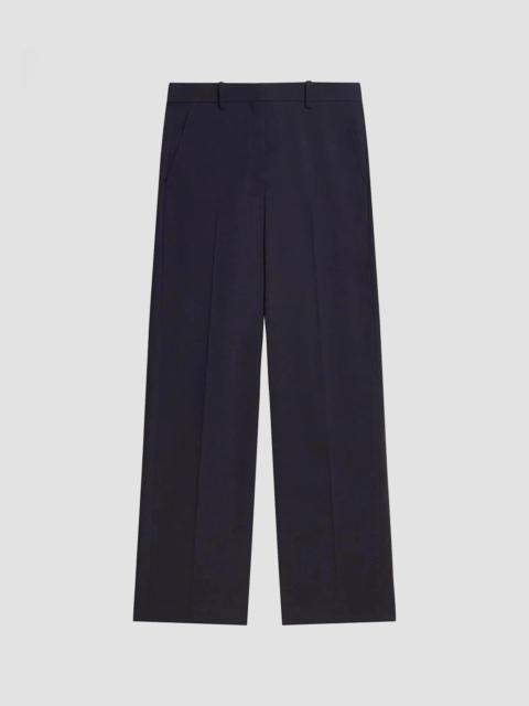Theory Women's Back Pleated Trousers - Deep Navy