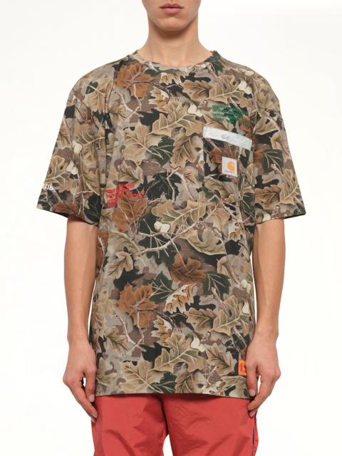 Heron Preston HP x Carhartt Camo T-Shirt in Multicolor