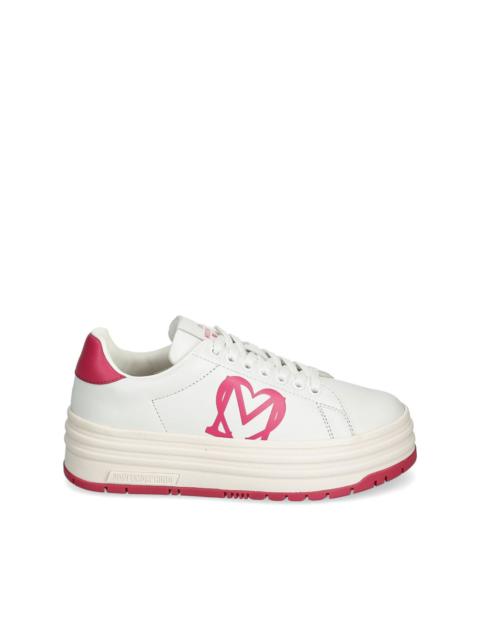 logo-print trainers