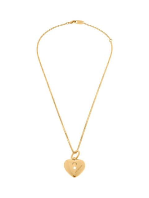 Women's Amour Heart Necklace  in Gold