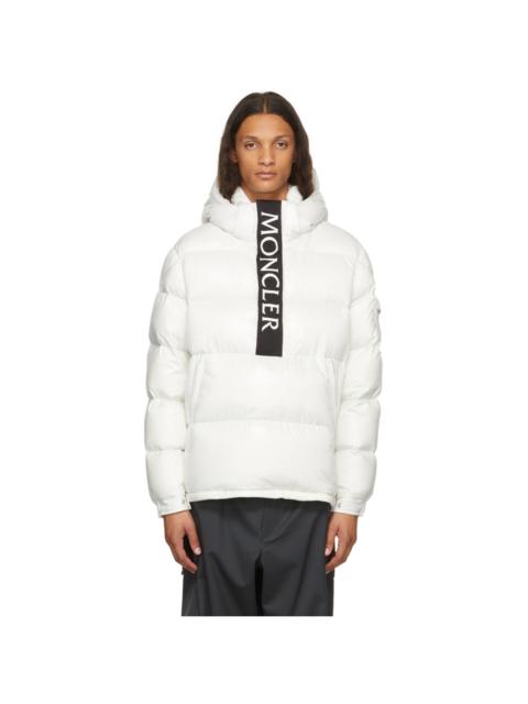 Moncler White Down Maury Jacket