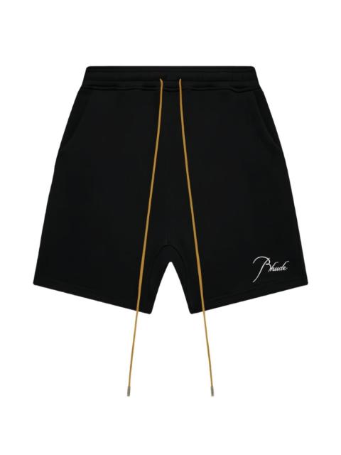 Rhude Classique logo-embroidered shorts