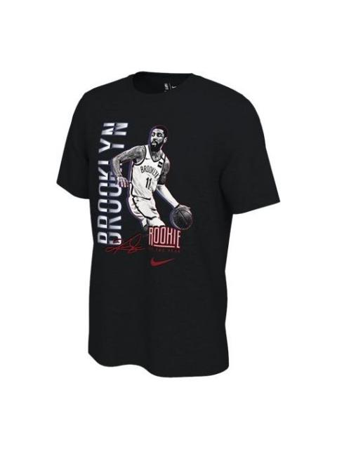 Nike Nike Casual Sports Basketball Printing Short Sleeve Black DD2803-010