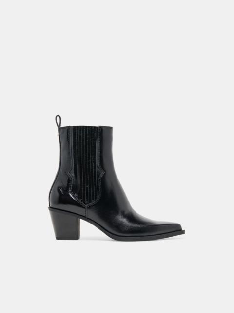 dolce vita SOLINE H2O BOOTIES BLACK LEATHER