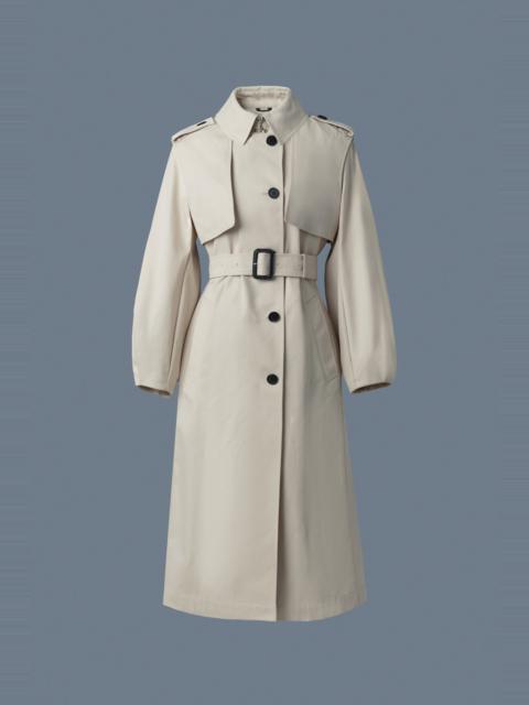 MACKAGE ALIA Long Balloon Sleeve Trench