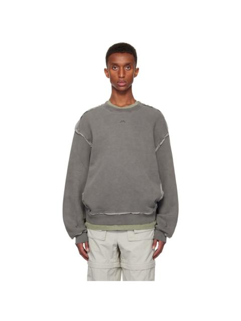 A-COLD-WALL* Gray Facade Sweatshirt