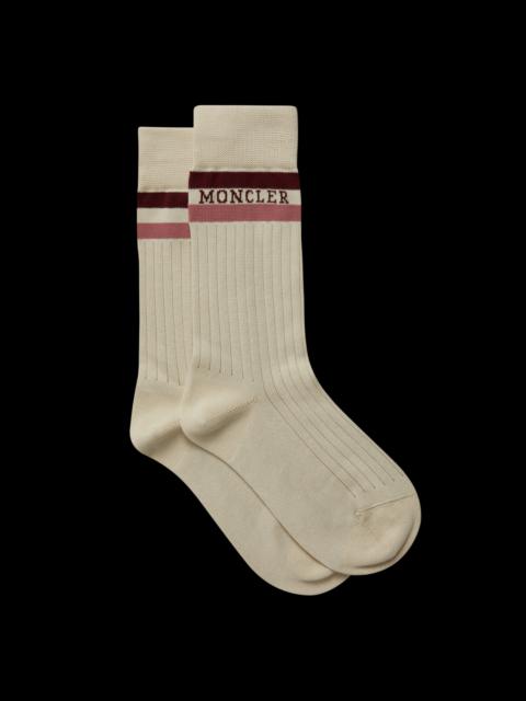 Moncler Logo Socks