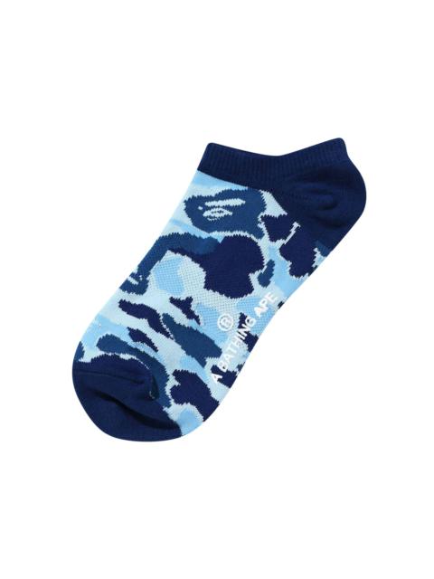 A BATHING APE® BAPE ABC Camo Short Socks 'Blue'