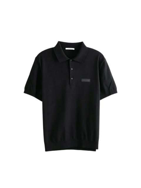 Givenchy LOGO-PATCH POLO SHIRT