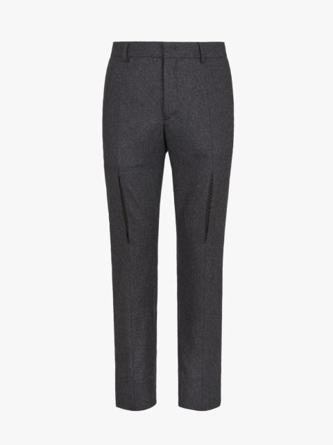 FENDI Gray wool pants