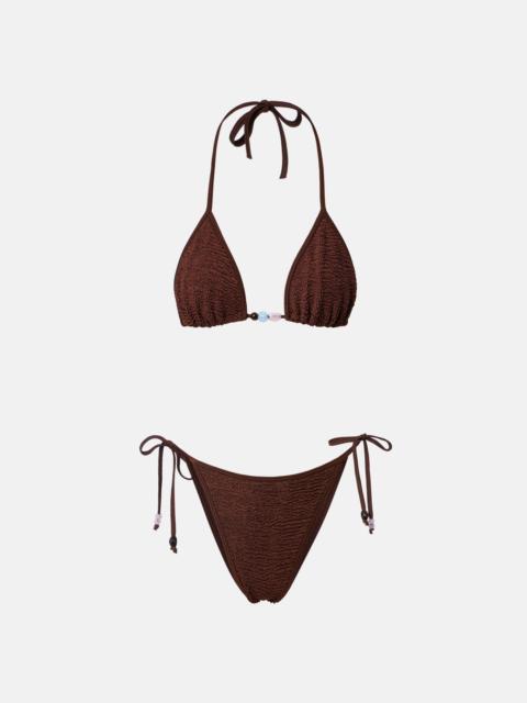 Hunza G Gina embellished bikini