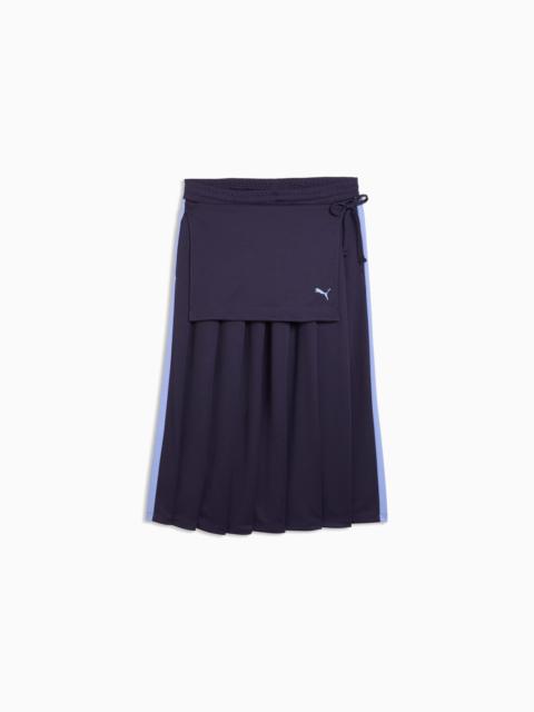 PUMA T7 Women's Midi Pleated Skirt