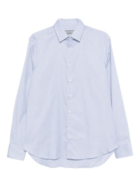 Canali checked shirt