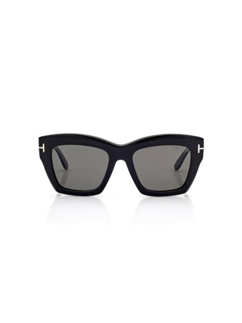 TOM FORD POLARIZED LUNA SUNGLASSES