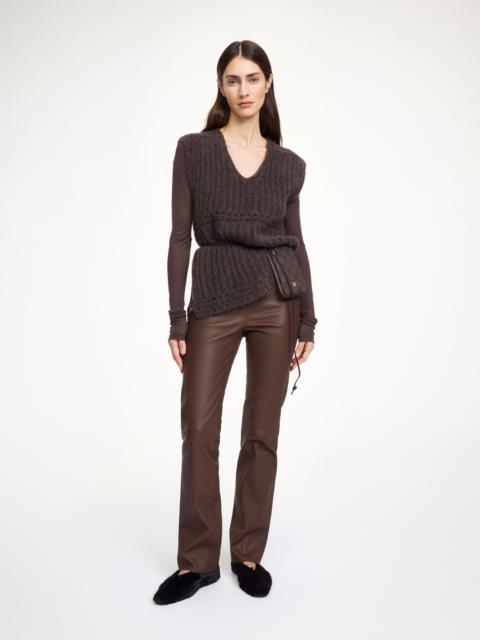 BY MALENE BIRGER Florentina Long leather trousers