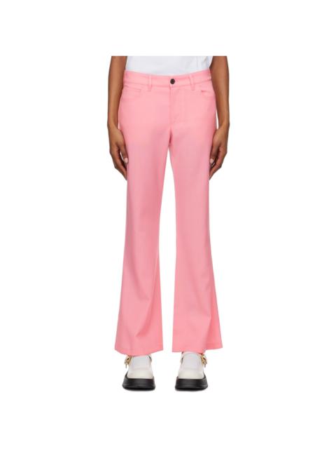 Marni Pink Flared Trousers