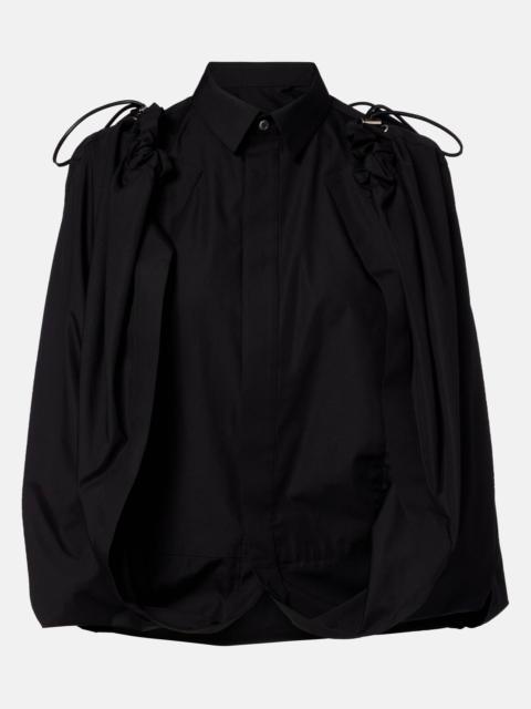 sacai Gathered shirt