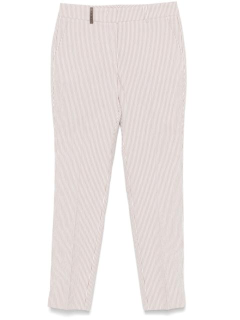 PESERICO striped trousers