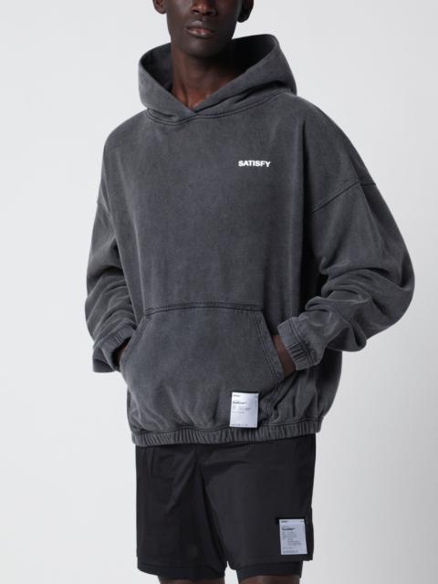 SATISFY SoftCell Aged Black hoodie