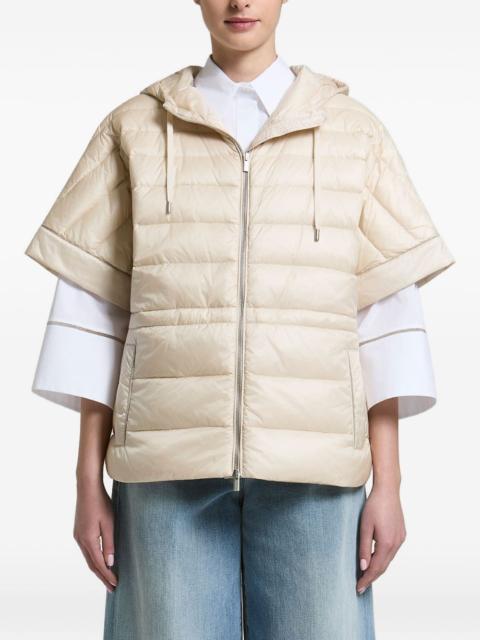 PESERICO zip-up puffer jacket