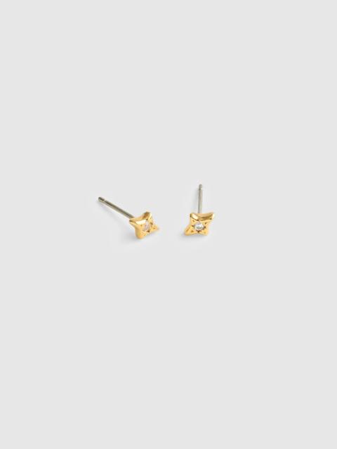 Madewell Star Crystal Stud Earrings