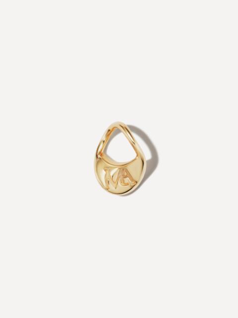 MARLA AARON 14ct Gold Itty Bitty Blob Charm