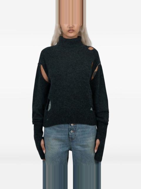 トップス JEAN PAUL GAULTIER switching design knit Jean Paul Gaultier - Jean Paul Gaultier | The Knit Signature