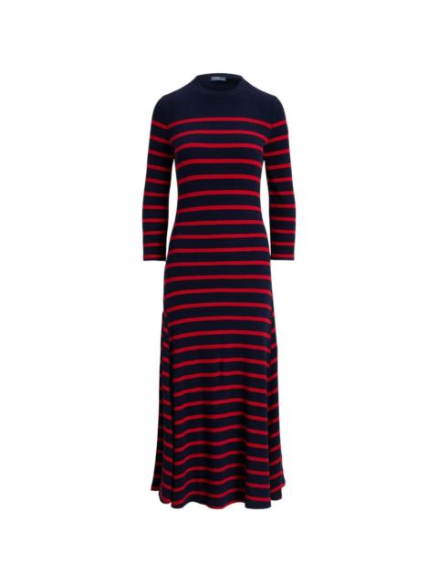 Polo Ralph Lauren striped long-sleeve dress