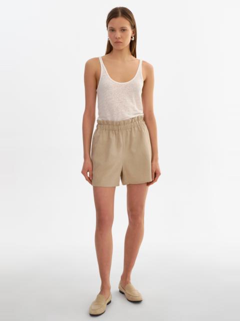 LAMARQUE ILIA | Pull-On Linen Shorts