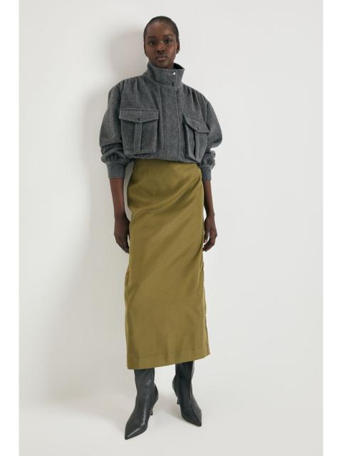 KAREN MILLEN Organza Midi Skirt