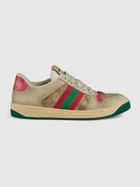 GUCCI Women's Screener leather sneaker