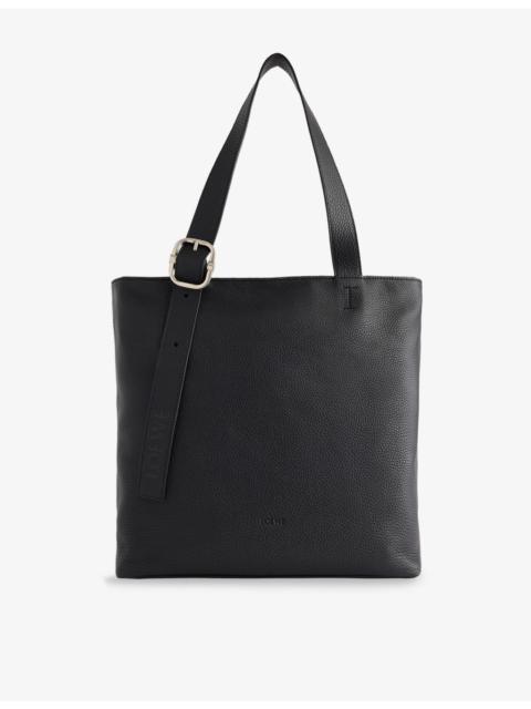 Loewe The Loop Leather Tote Bag