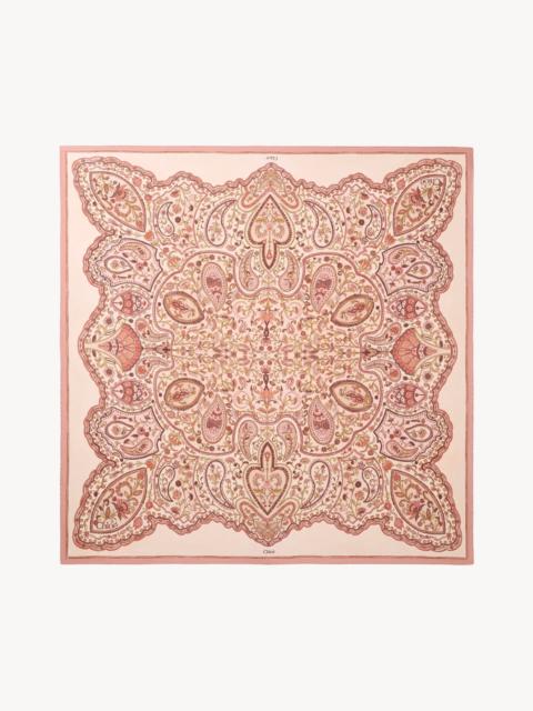 Chloé THE CHLOÉ PAISLEY SQUARE SCARF IN SILK TWILL