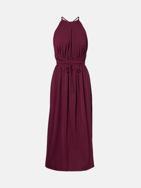 ERES Ines halterneck jersey midi dress