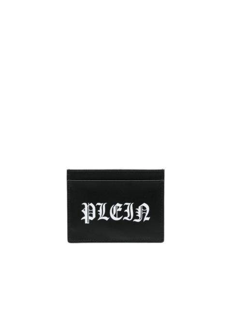 PHILIPP PLEIN logo print cardholder