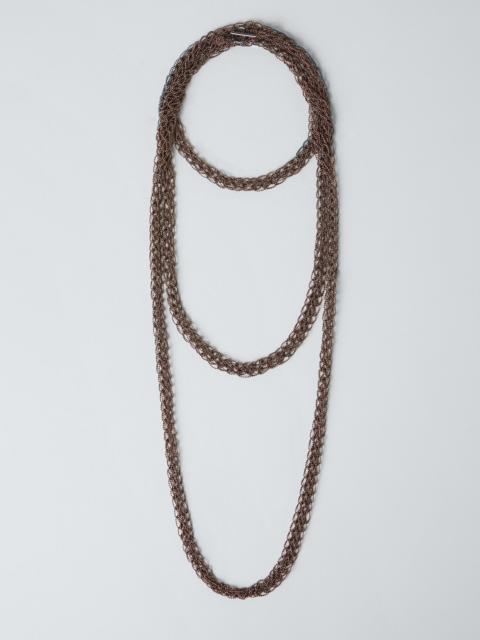 Brunello Cucinelli Precious 루프 목걸이