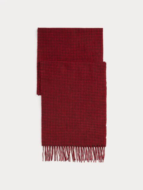 RRL by Ralph Lauren Checked Cashmere Scarf