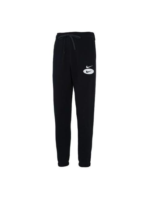 Nike Men's Nike Logo Embroidered Training Bundle Feet Sports Pants/Trousers/Joggers Autumn Black DM5472-0