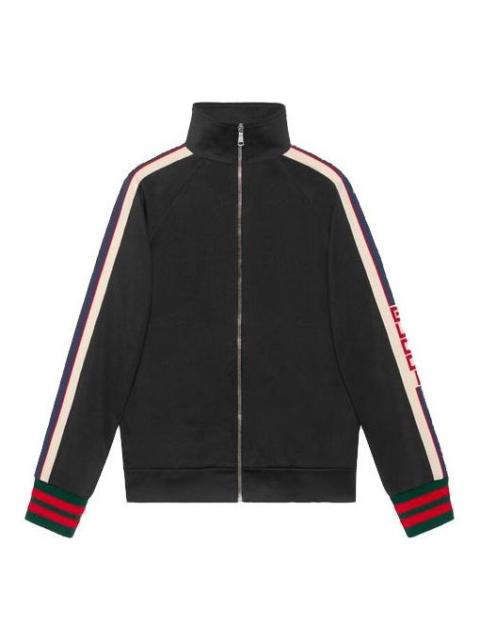 Technical jersey jacket