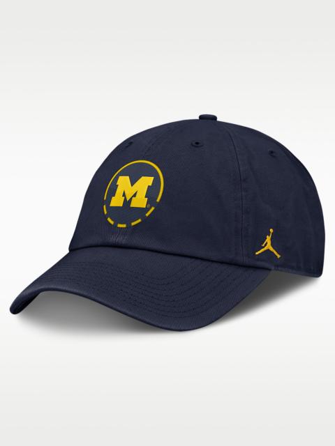 Jordan Michigan Natural Club Men's Jordan Brand College Adjustable Hat