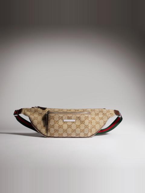 GUCCI Flatpack crystal small belt bag