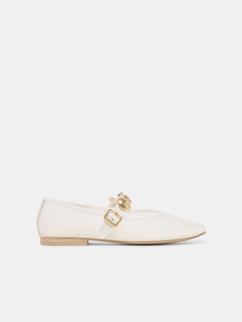 dolce vita RELAN MESH BALLET FLATS WHITE MESH