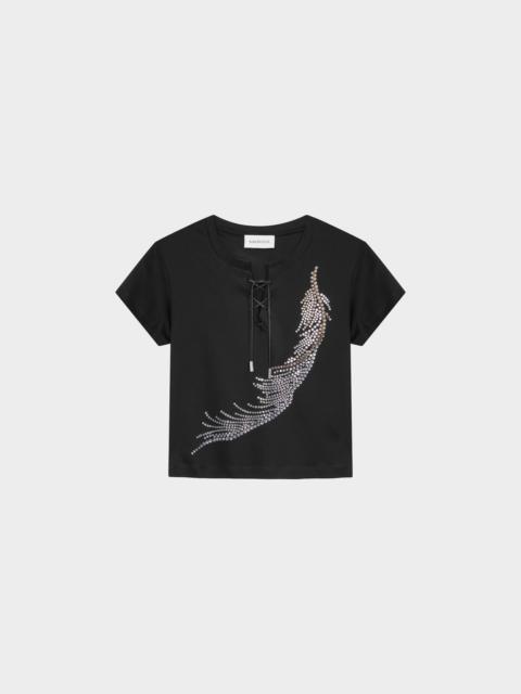 16ARLINGTON SERIN T-SHIRT WITH HOTFIX