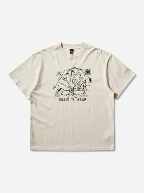 BRAIN DEAD Oracle T-Shirt Natural