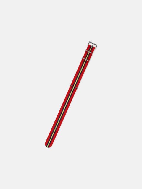 J. PRESS ROYAL ARTILLERY STABLE STRIPE NYLON WATCH STRAP