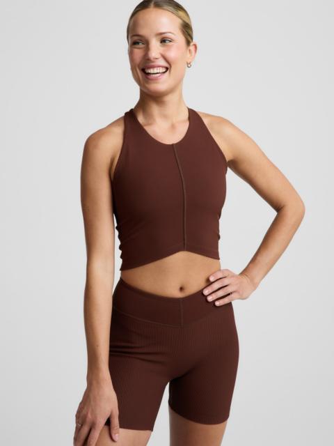 BEYOND YOGA Impulse Ribbed High Neck Tank
