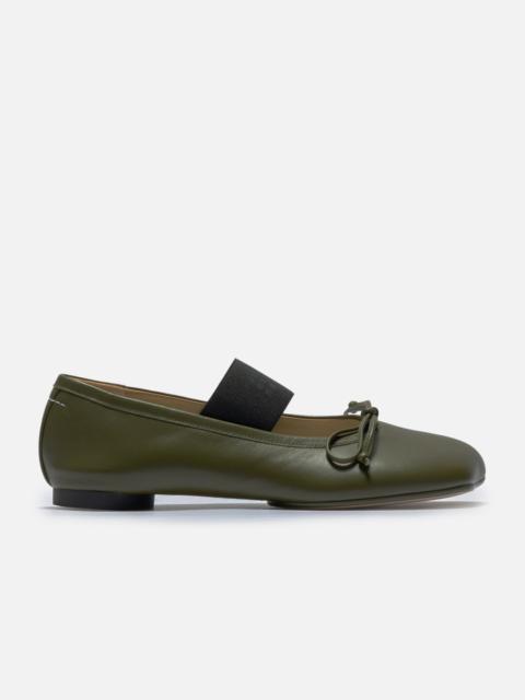 MM6 Maison Margiela ANATOMIC NUMERIC BALLERINAS