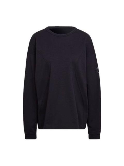 adidas (WMNS) adidas by Stella McCartney Long Sleeve T-Shirt 'Black' H59964